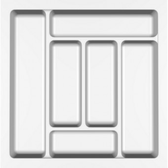 Лоток для столових приборів 500 білий Standard 45