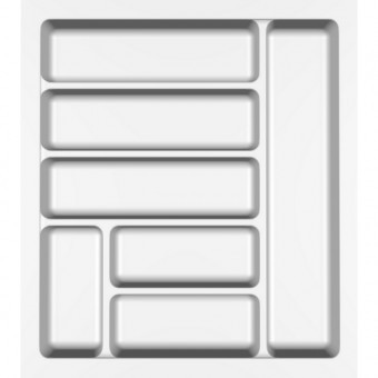 Лоток для столових приборів 500 білий Variant 50