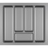 Лоток для столових приборів 500 сірий Standard 40