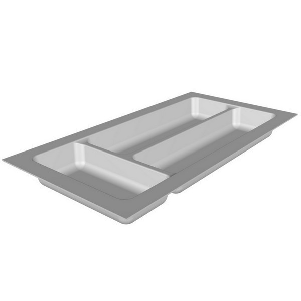 Лоток для столових приборів 300 білий Standard 40