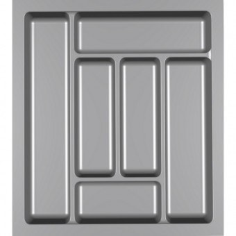 Лоток для столових приборів 500 сірий Standard 50