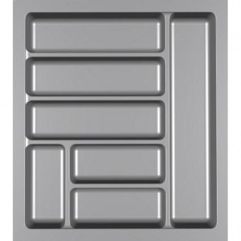 Лоток для столових приборів 500 сірий Variant 50