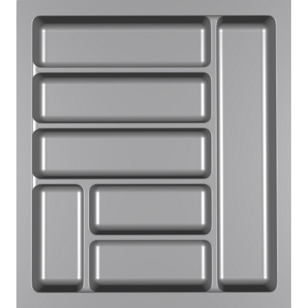 Лоток для столових приборів 500 сірий Variant 50