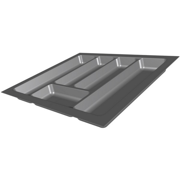Лоток для столових приборів 400 сірий Standard 40