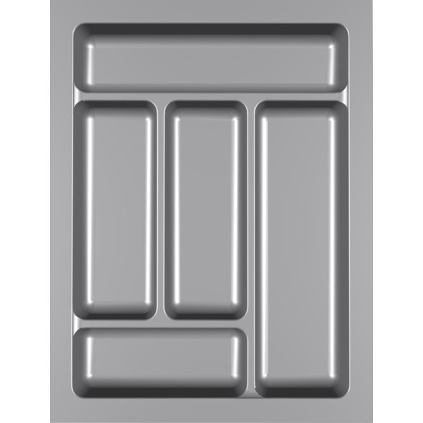 Лоток для столових приборів 400 сірий Standard 45