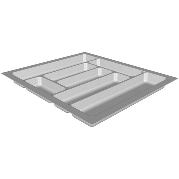 Лоток для столових приборів 550 білий Standard 45