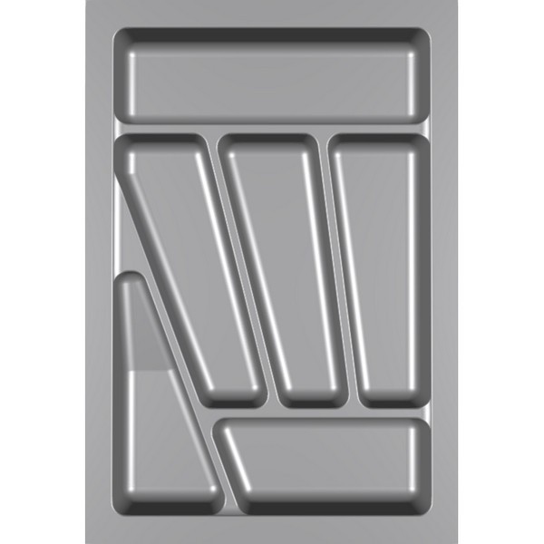 Лоток для столових приборів 400 сірий Verso 50