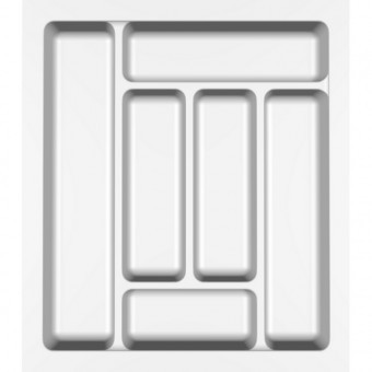 Лоток для столових приборів 450 білий Standard 45