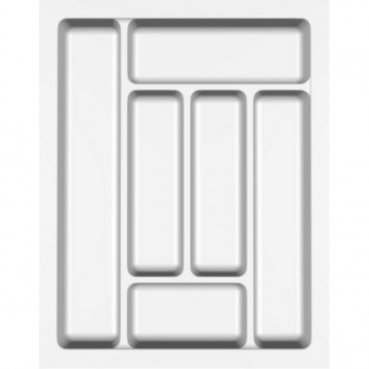 Лоток для столових приборів 450 білий Standard 50