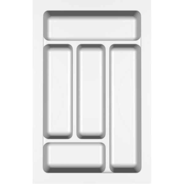 Лоток для столових приборів 350 білий Standard 45