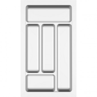 Лоток для столових приборів 350 білий Standard 50