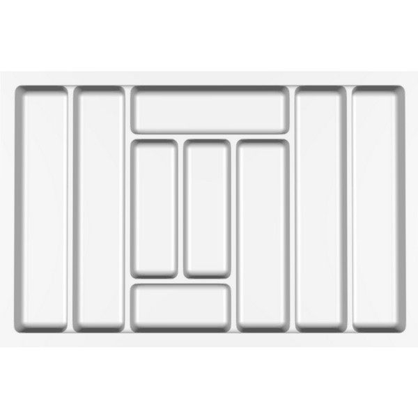 Лоток для столових приборів 800 білий Standard 50