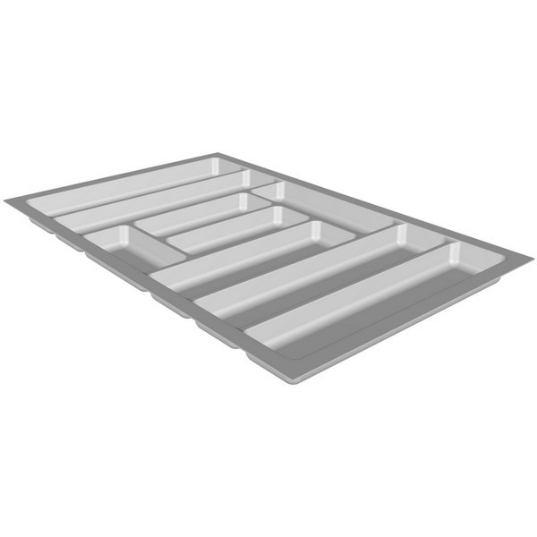 Лоток для столових приборів 800 білий Standard 50