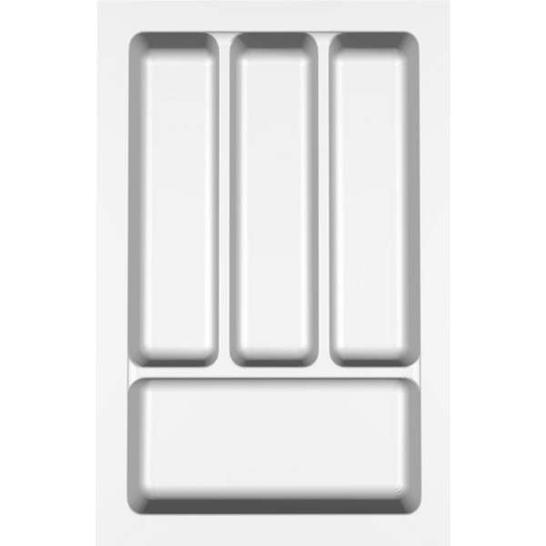Лоток для столових приборів 350 білий Variant 45