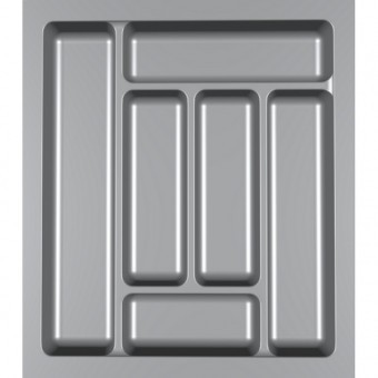 Лоток для столових приборів 450 сірий Standard 45
