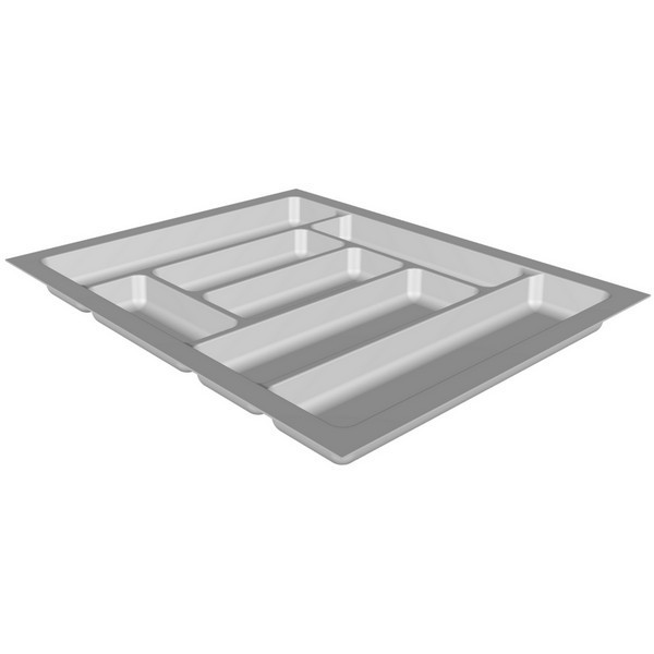 Лоток для столових приборів 600 білий Standard 45