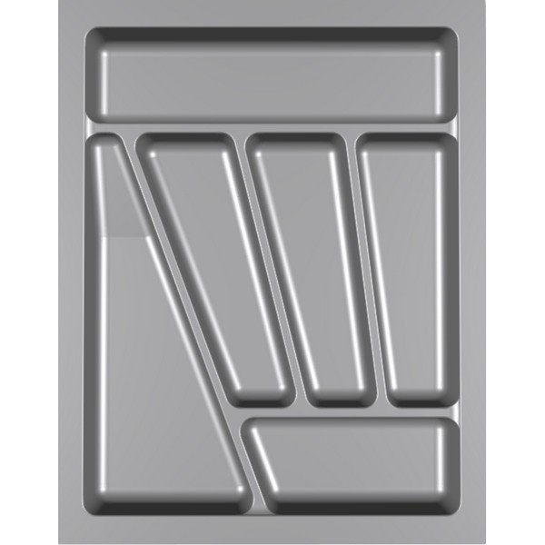Лоток для столових приборів 450 сірий Verso 50